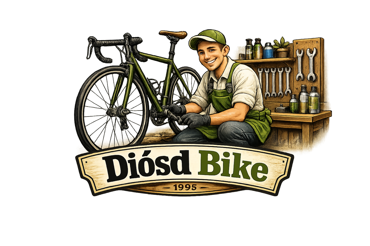 Diósd Bike — szerelő munka közben